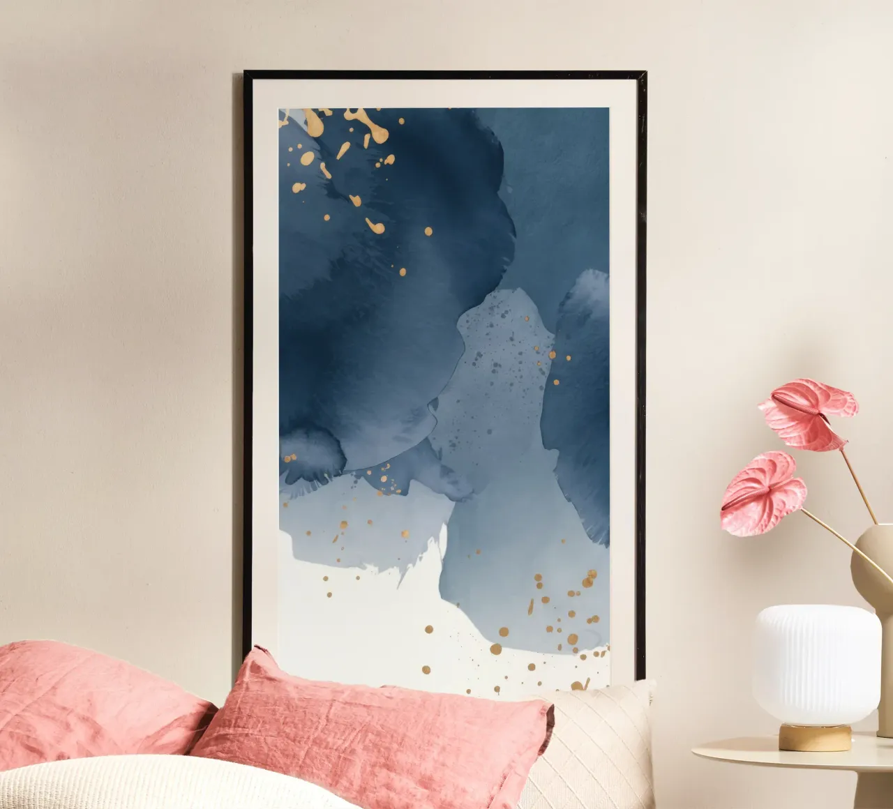 Blue Mist Memory poster by Monarch Arc