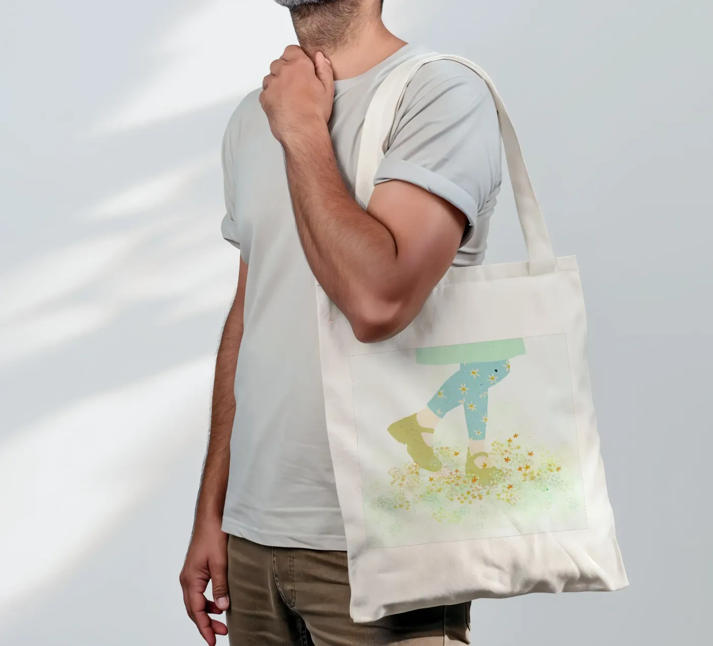 Spring tote bag by Duong Tu Tran