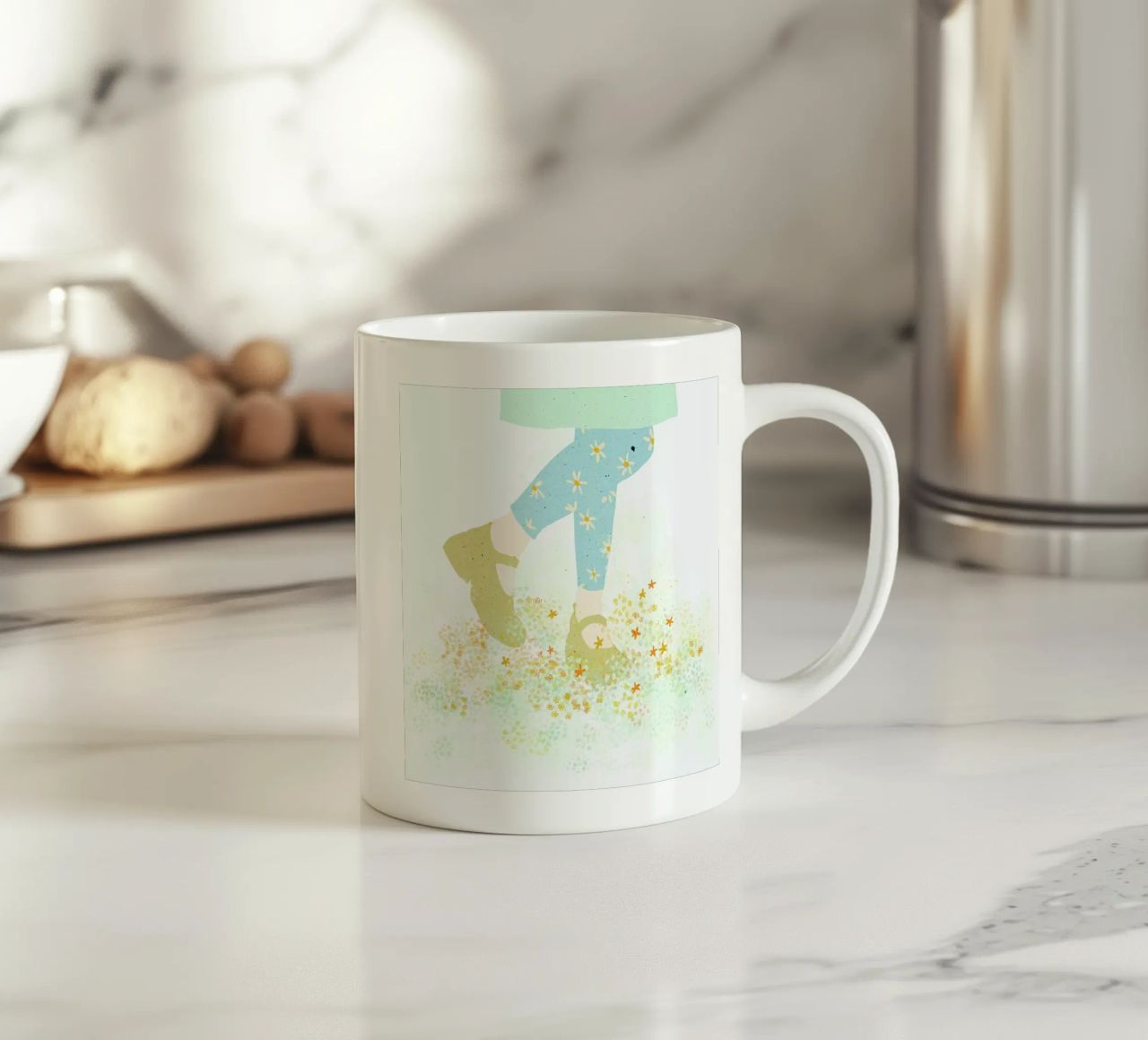 Spring tazza in ceramica da Duong Tu Tran