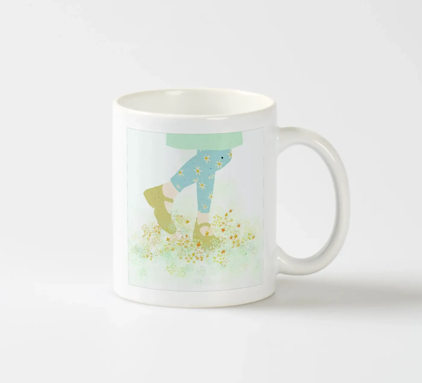 Spring ceramic mug by Duong Tu Tran
