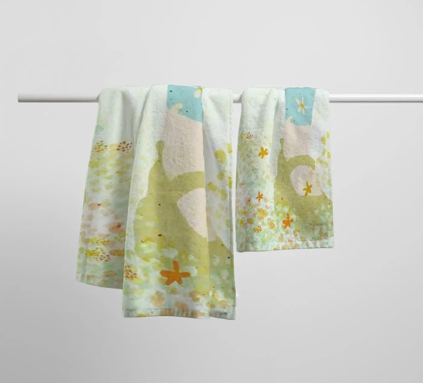 Spring towel by Duong Tu Tran
