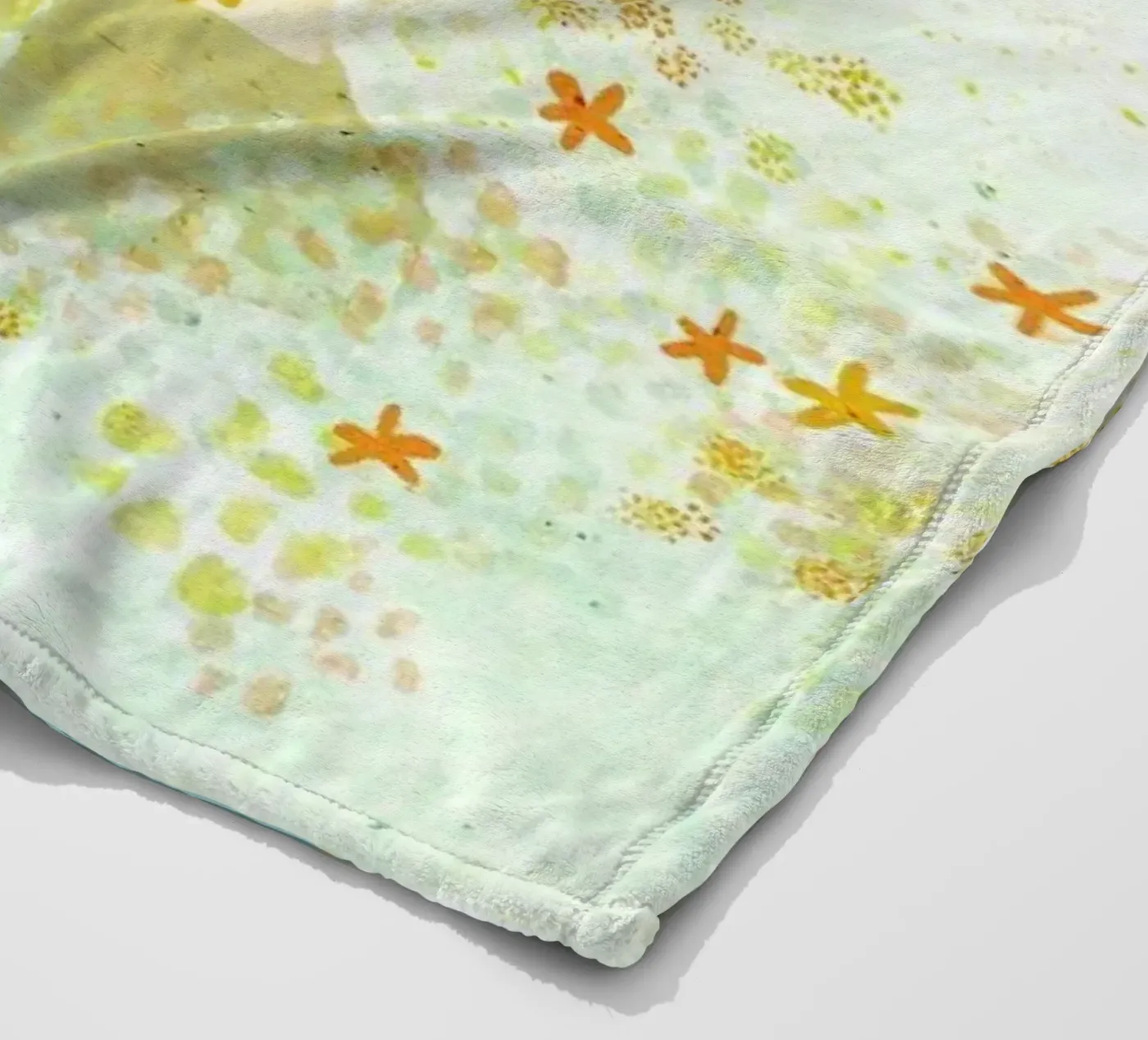 Spring fleece blanket by Duong Tu Tran