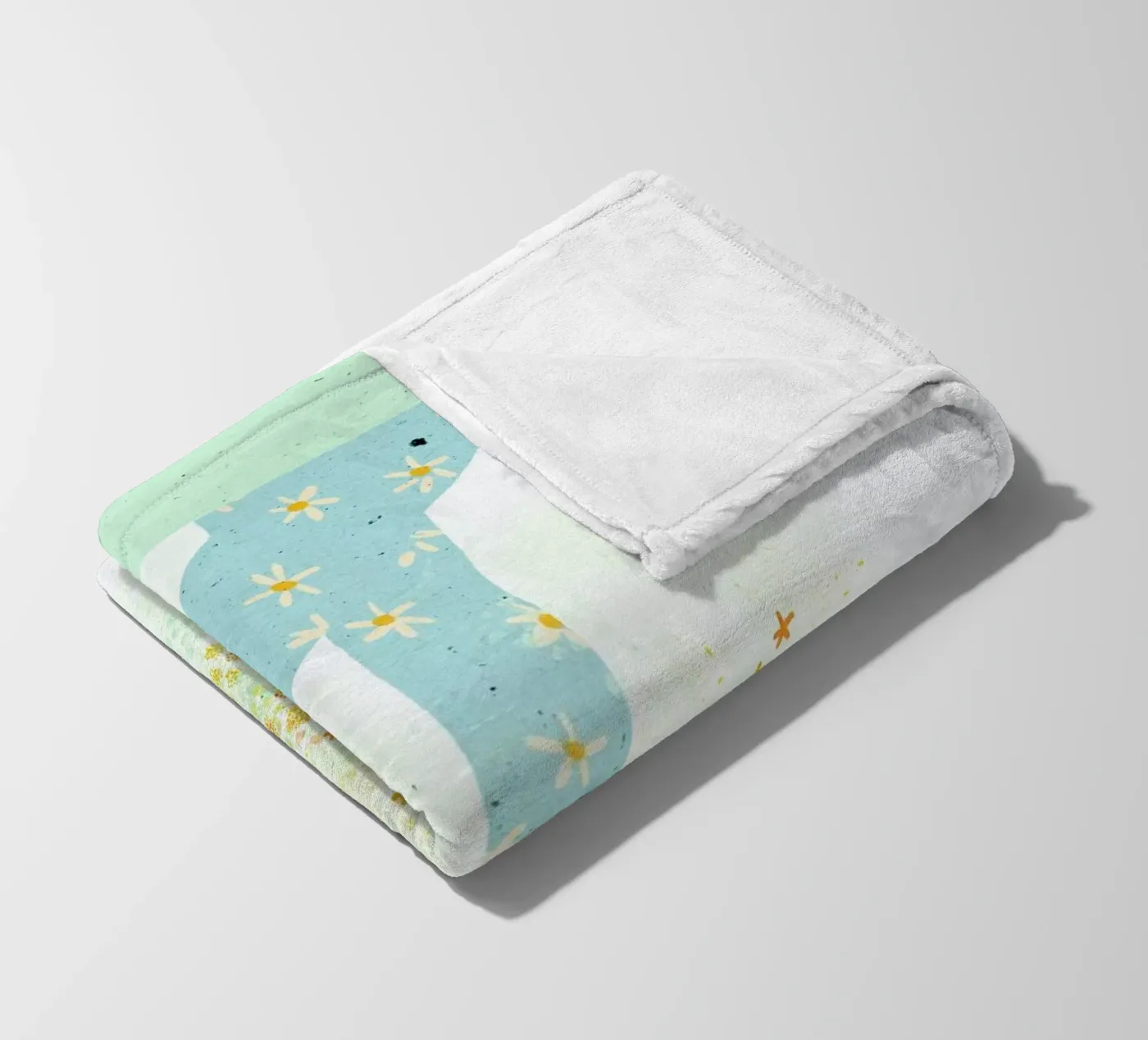 Spring fleece blanket by Duong Tu Tran