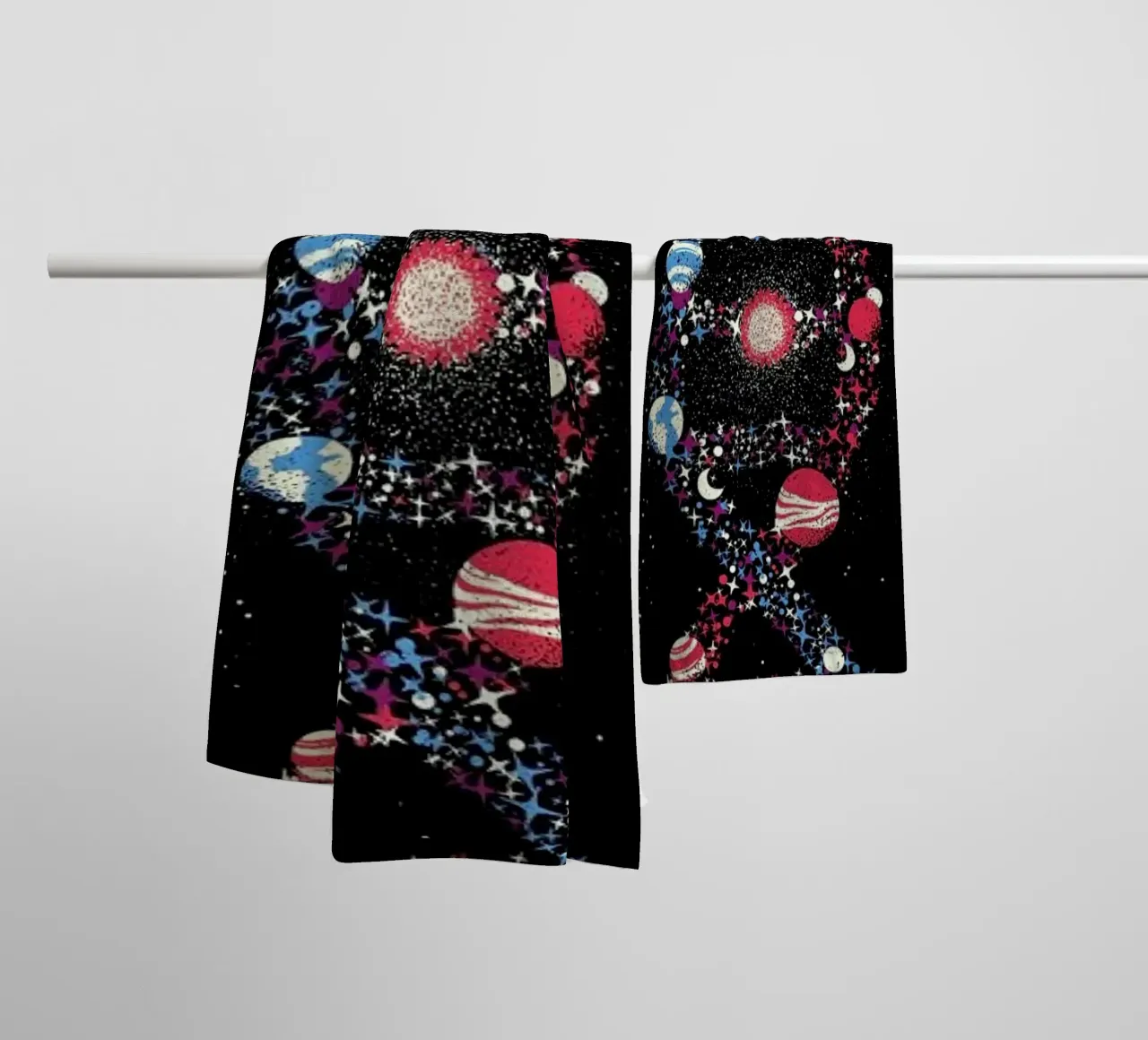 Dna Astronaut Galaxy We Are Stardust asciugamano da bagno da Tobe Fonseca