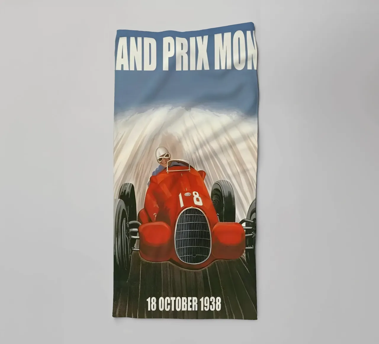 Gran Premio di Monza 18 ottobre 1938 asciugamano da bagno da AUTOSHOOT