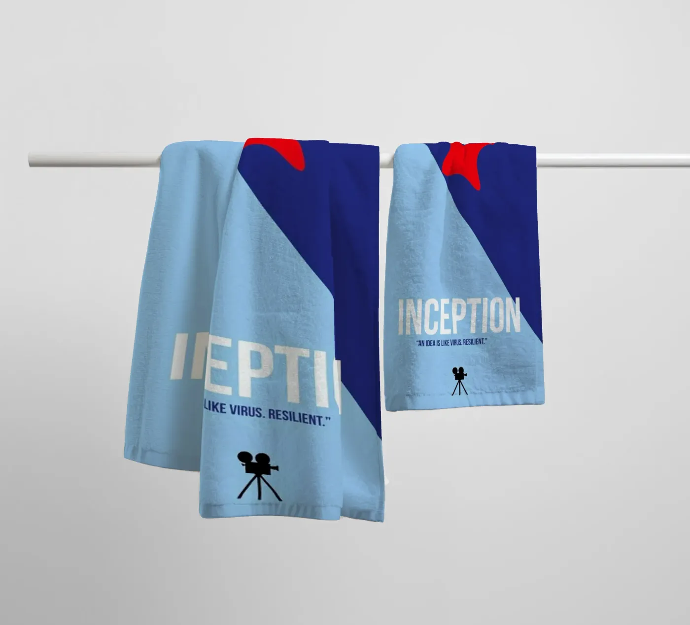 Inception badhanddoek van Naxart
