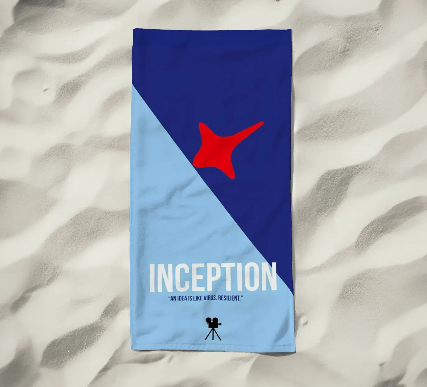 Inception strandhanddoek van Naxart