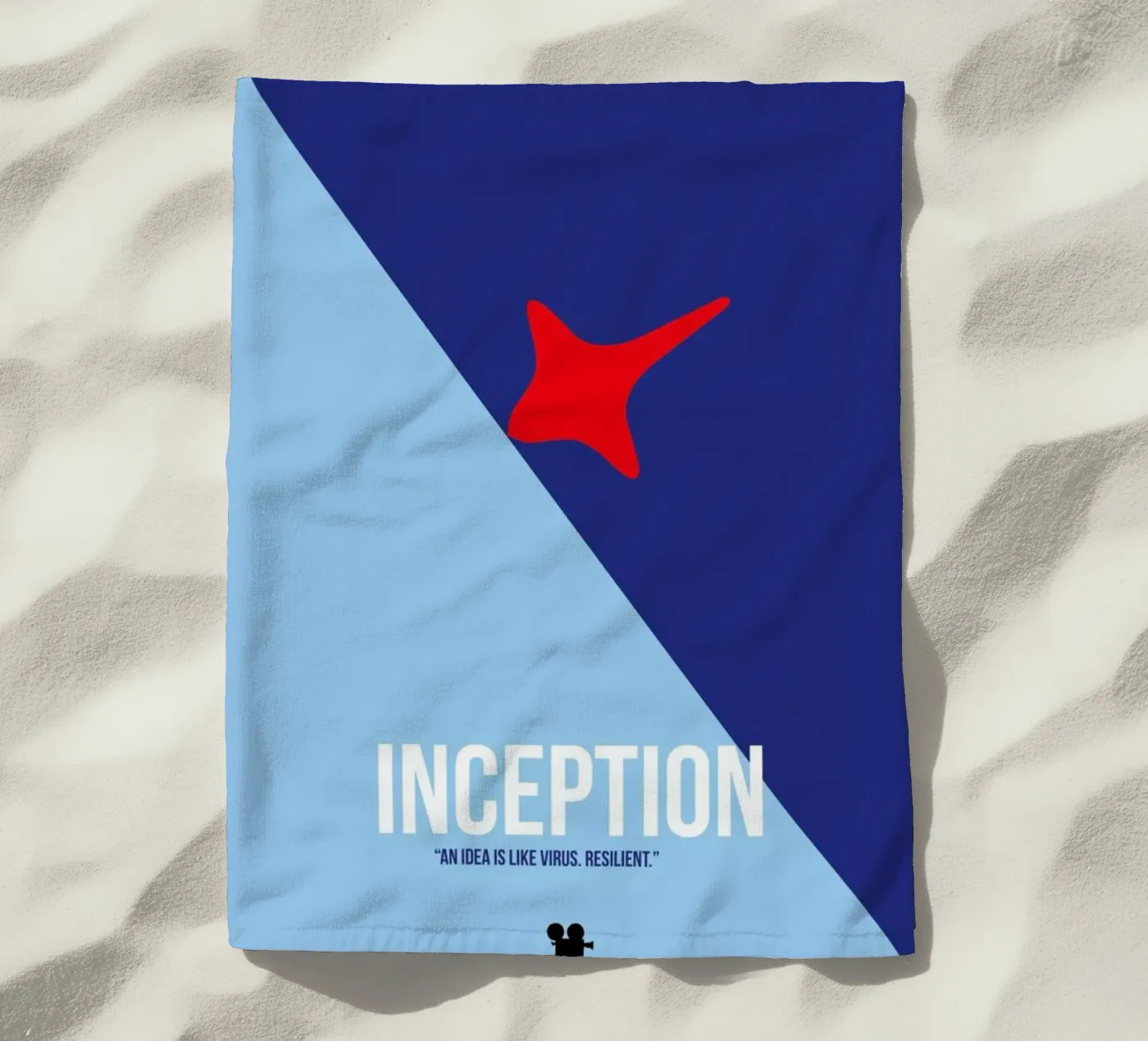 Inception strandhanddoek van Naxart