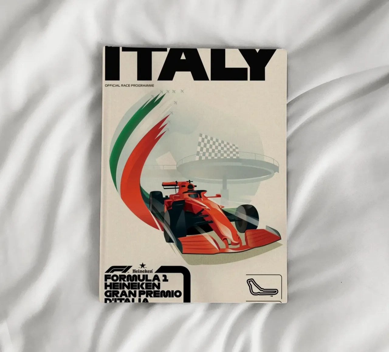 Formula 1 Heineken Grand Prix Of Italy notebook by AUTOSHOOT