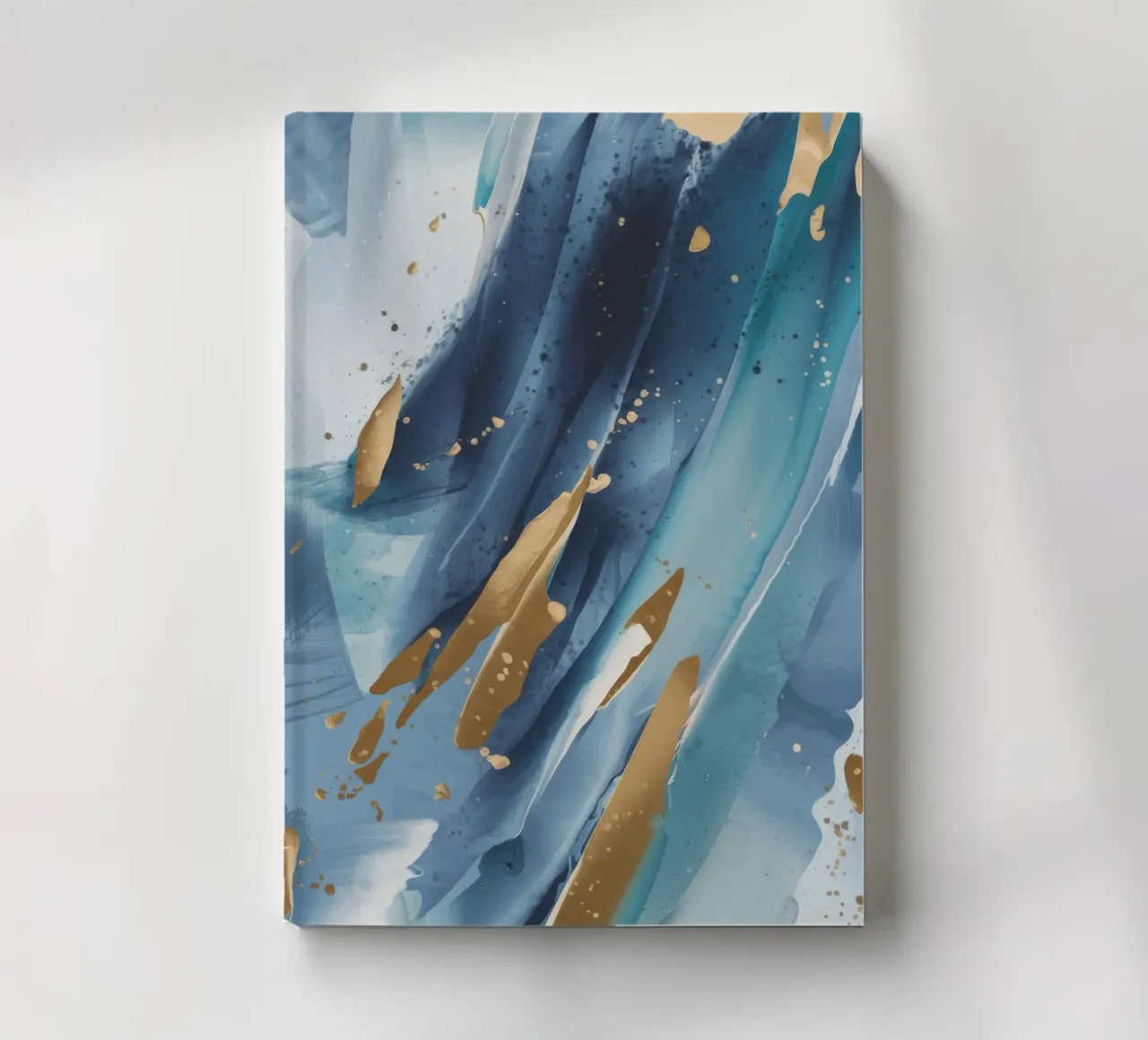 Iridescent Wave Motion notebook by Monarch Arc