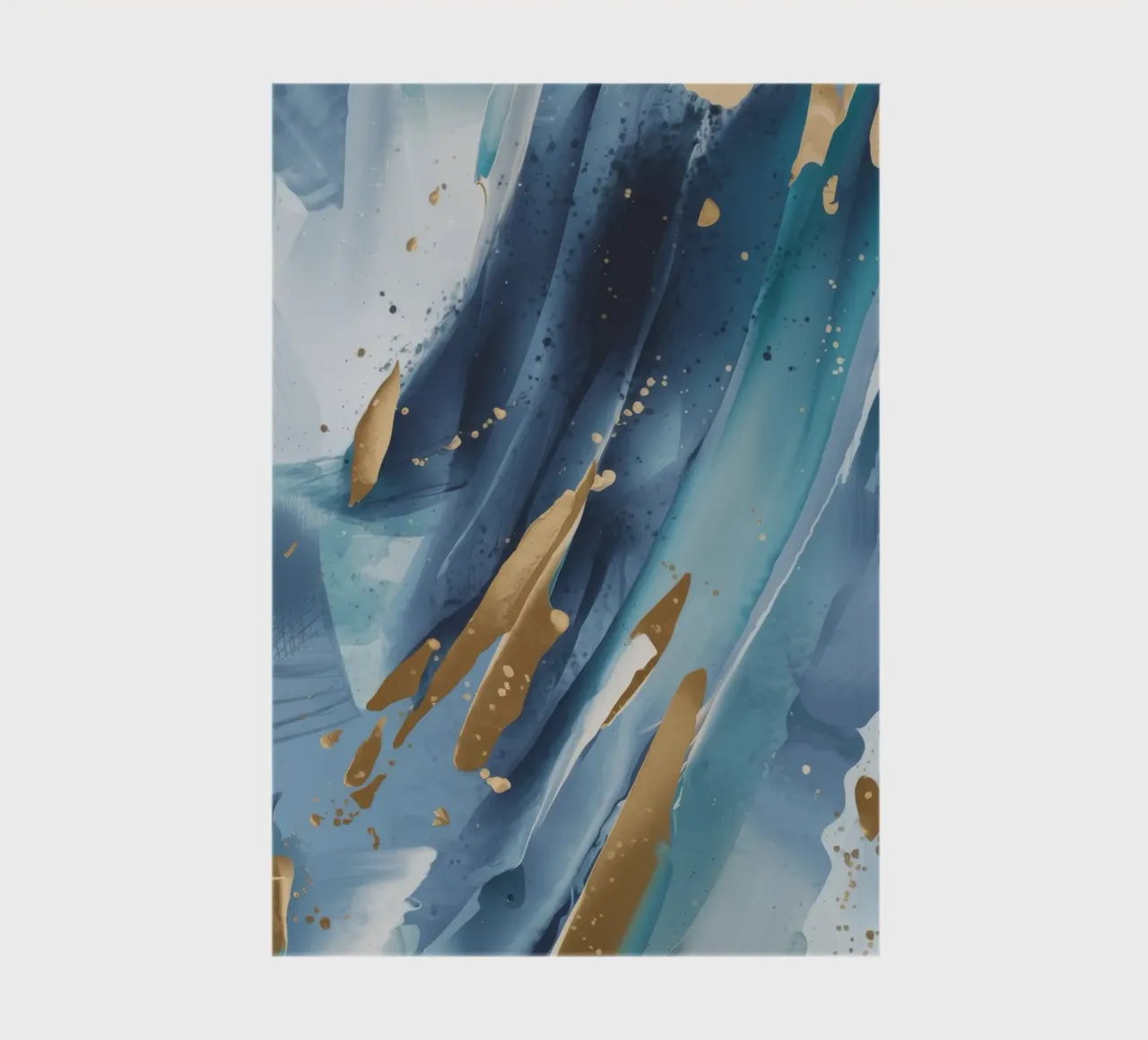 Iridescent Wave Motion notebook by Monarch Arc