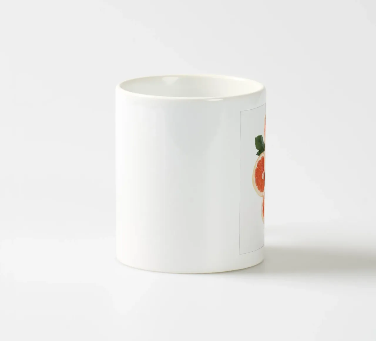Pompelmo e rose tazza in ceramica da PhotoVibe Decor