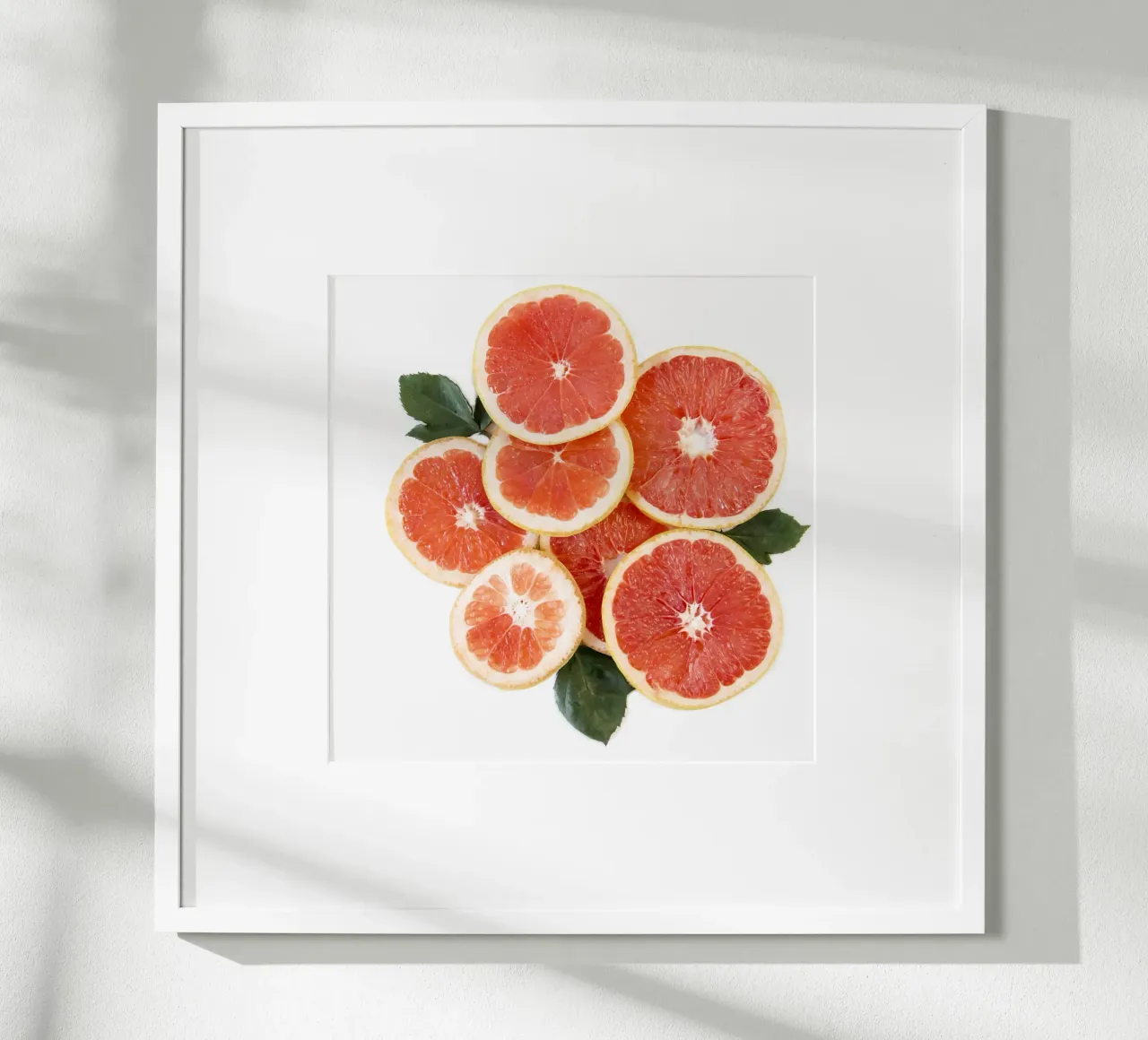 Grapefruit & Rosen Hahnemühle von PhotoVibe Decor