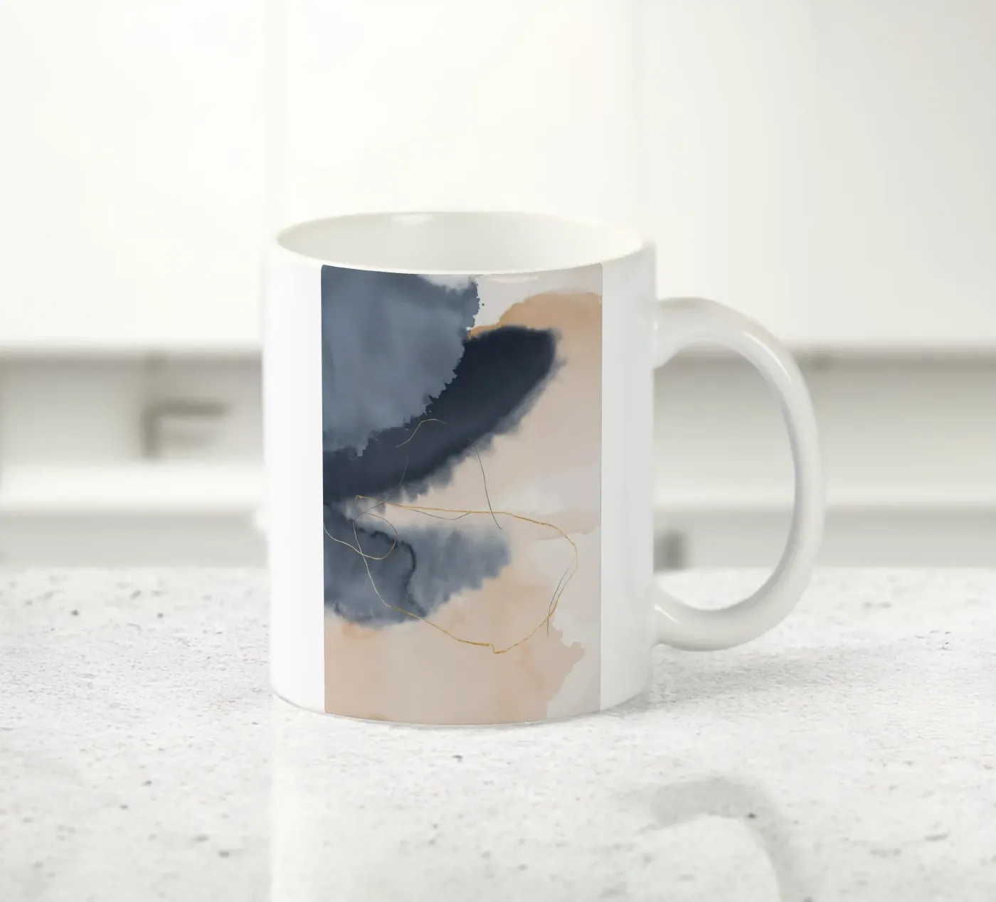 Desert Cloud Trace ceramic mug by Monarch Arc