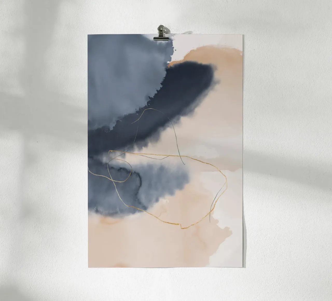 Desert Cloud Trace poster by Monarch Arc