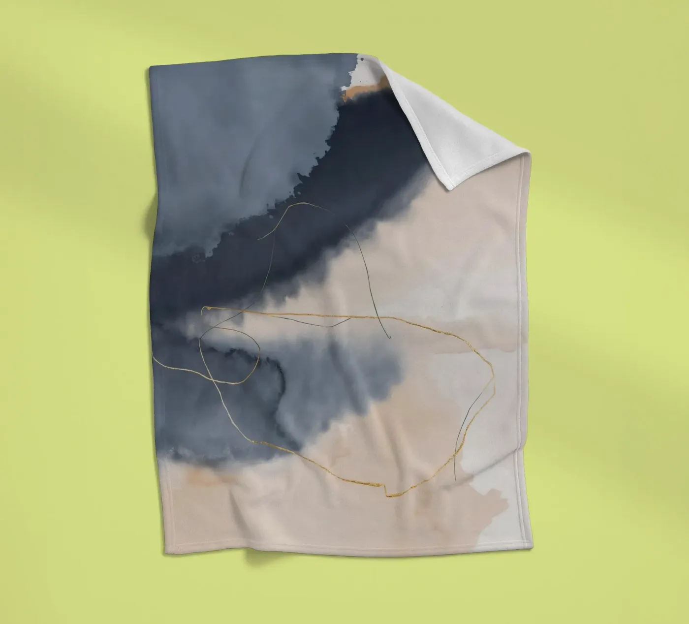 Desert Cloud Trace fleece blanket by Monarch Arc