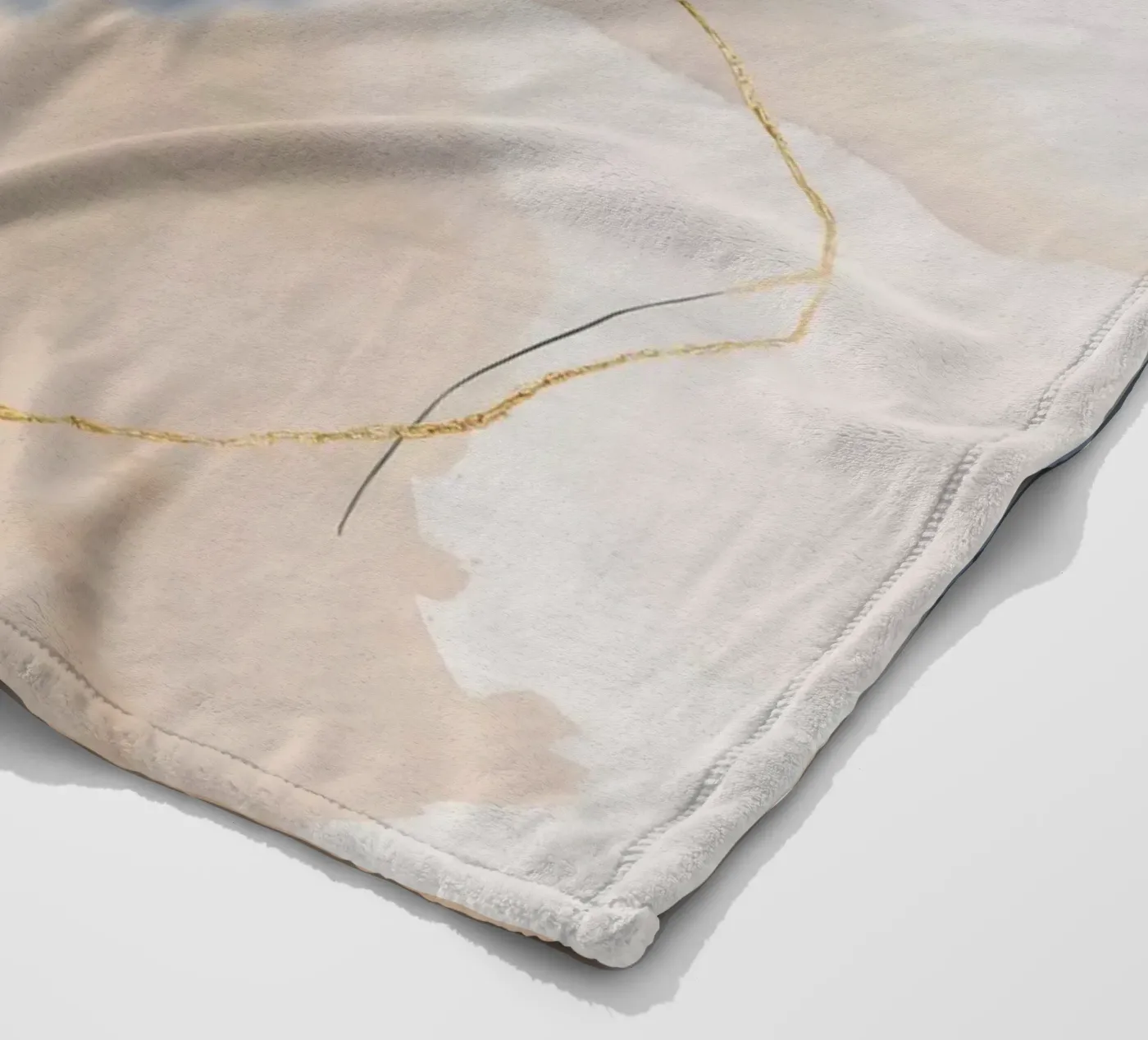 Desert Cloud Trace fleece blanket by Monarch Arc