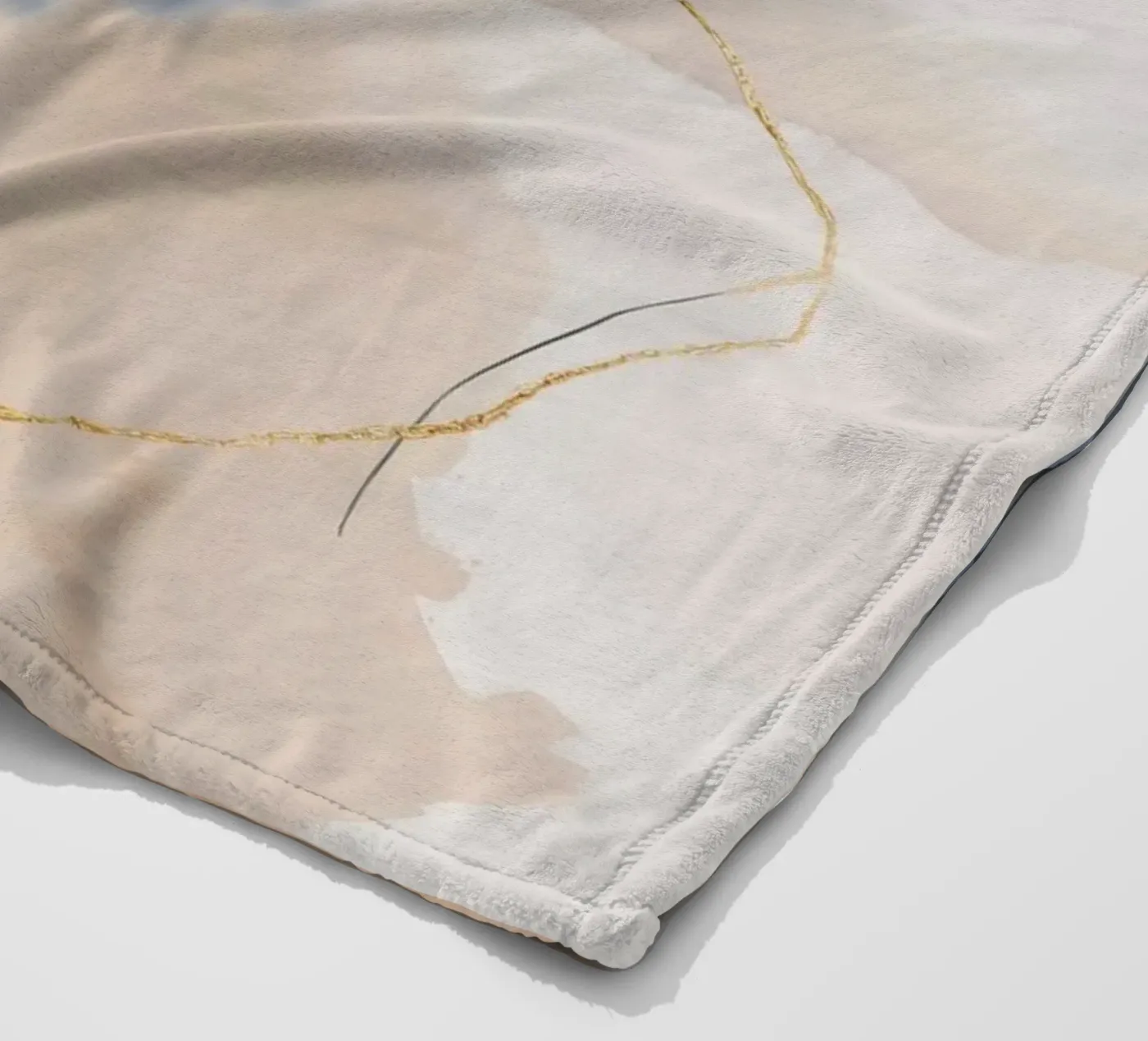 Desert Cloud Trace fleece blanket by Monarch Arc