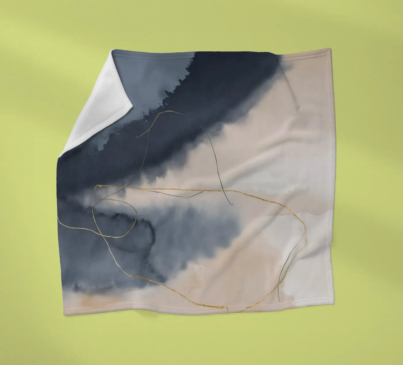Desert Cloud Trace fleece blanket by Monarch Arc