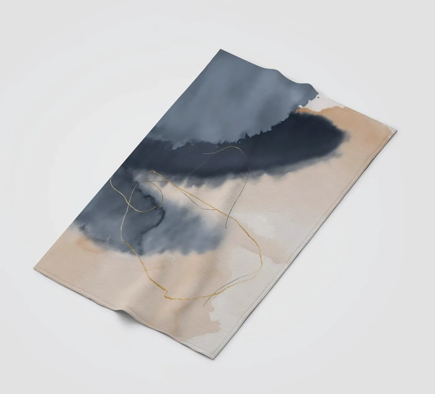 Desert Cloud Trace fleece blanket by Monarch Arc