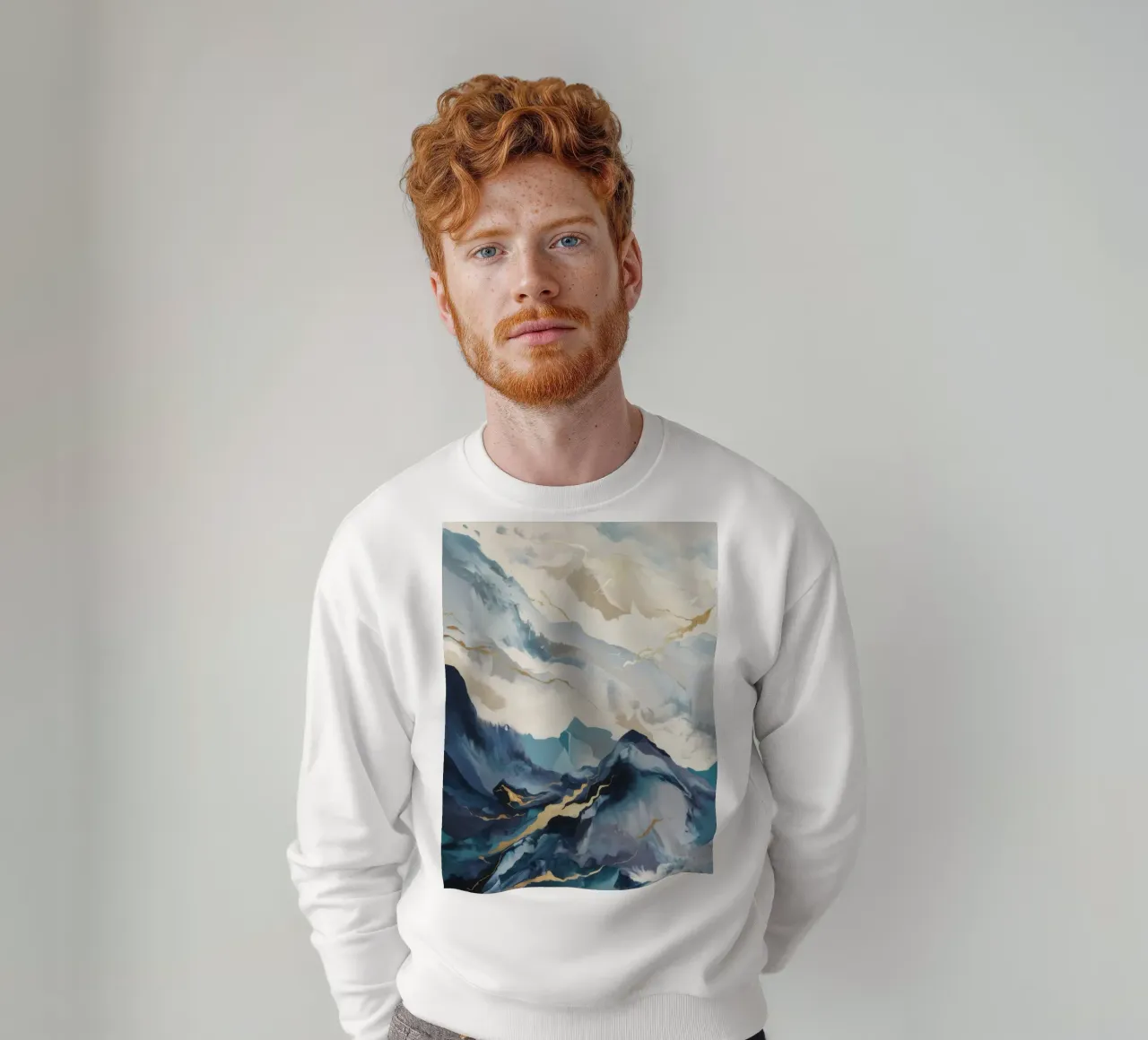 Cresta Celestial Surge sudadera de Monarch Arc