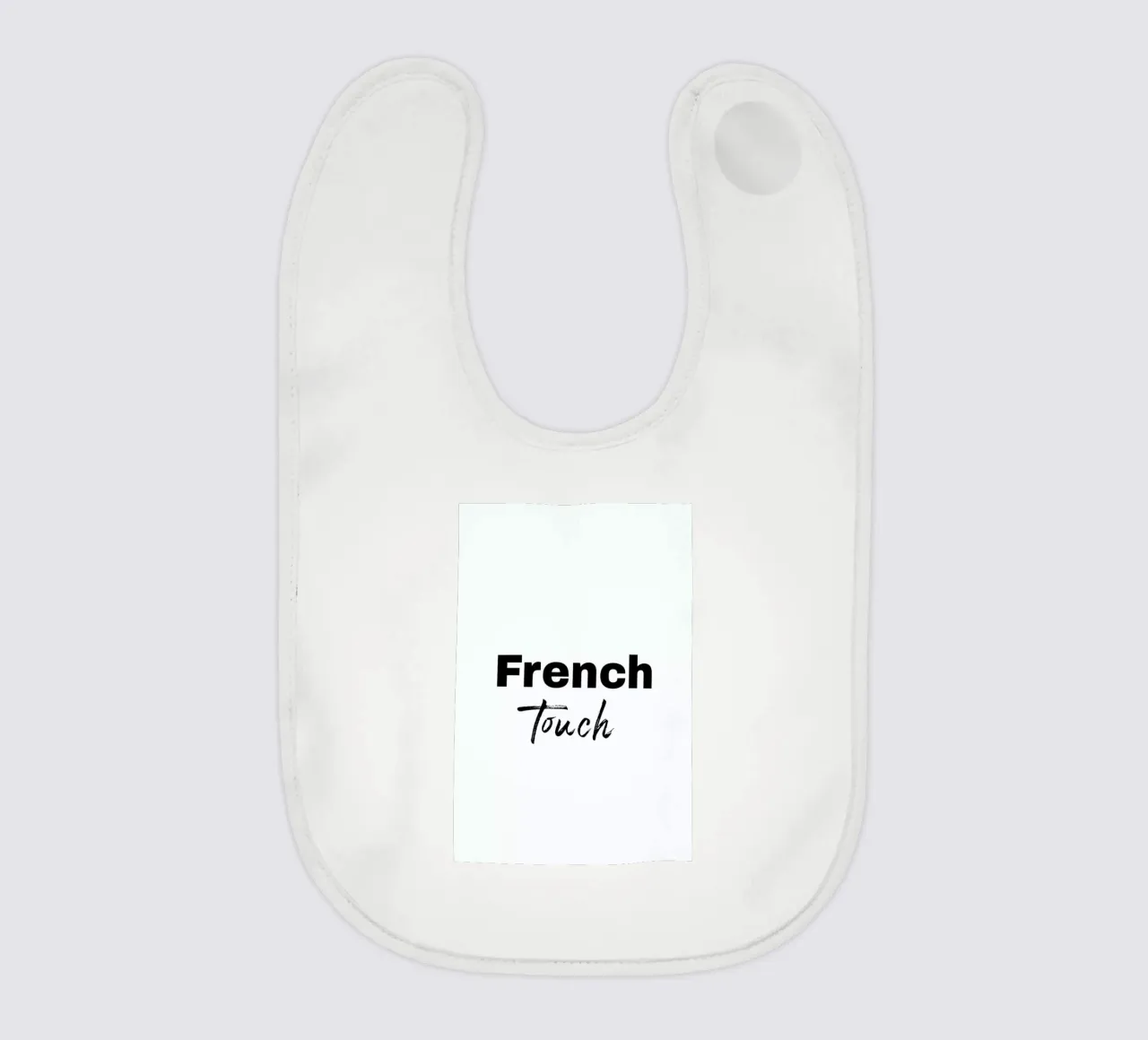 French touch bavaglino da typed