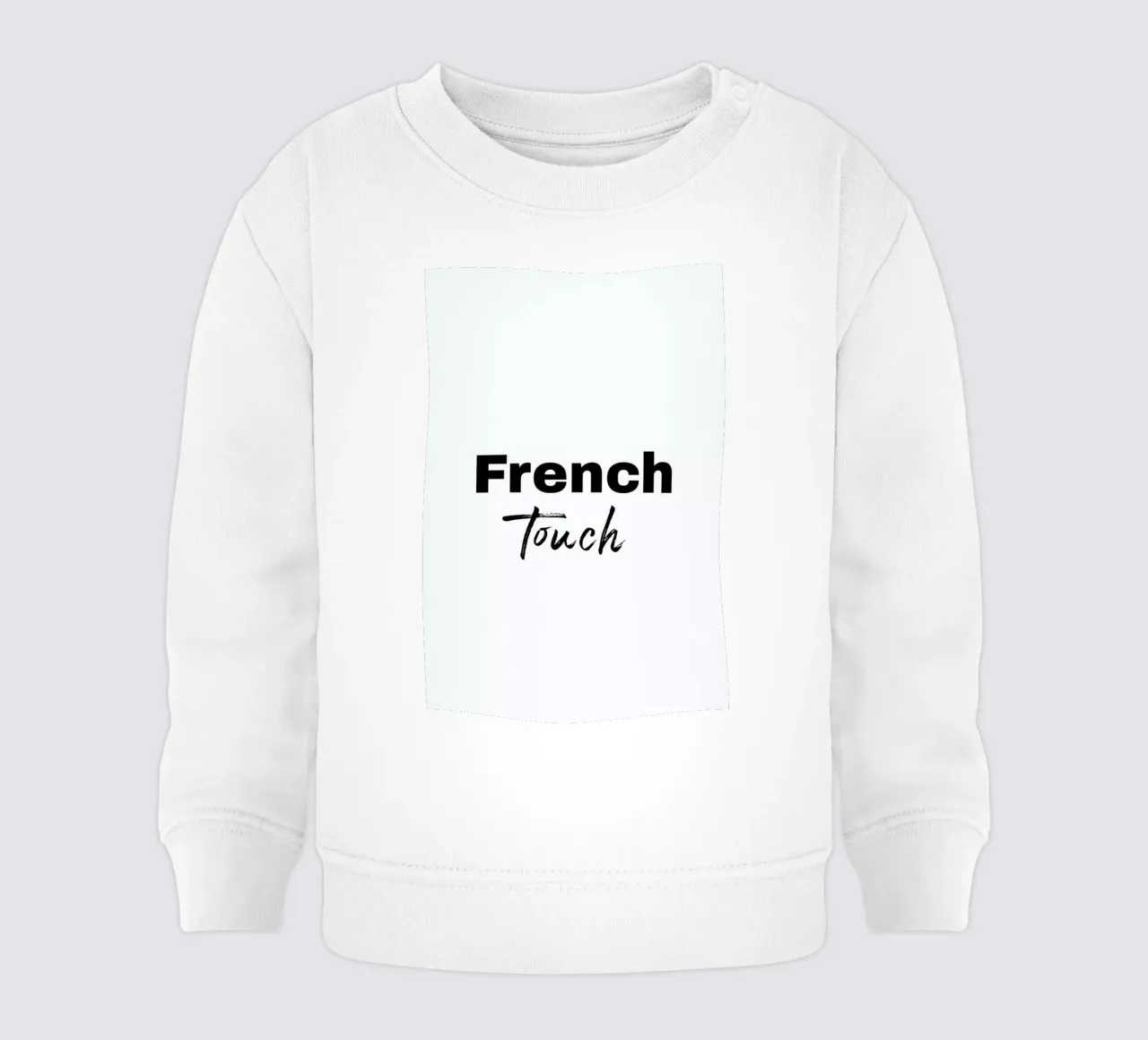 French touch felpa neonato da typed