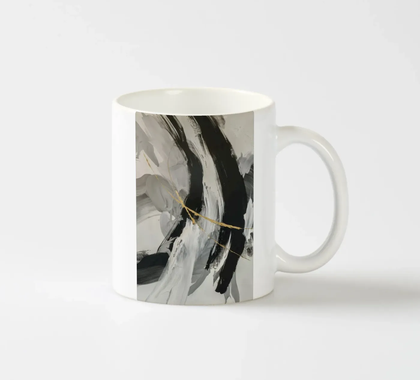 Void Echo Crescendo ceramic mug by Monarch Arc