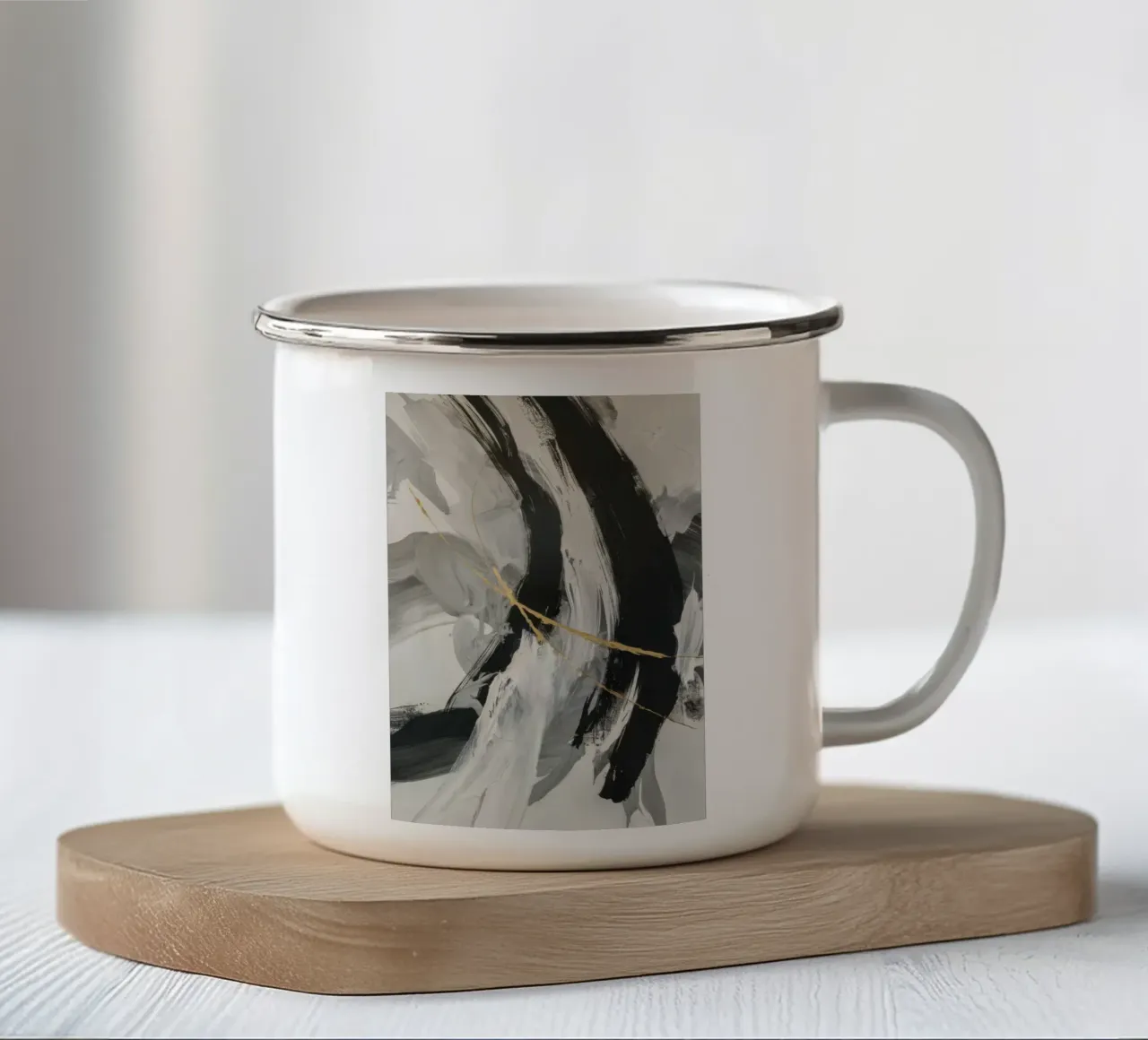 Void Echo Crescendo tazza in smalto da Monarch Arc