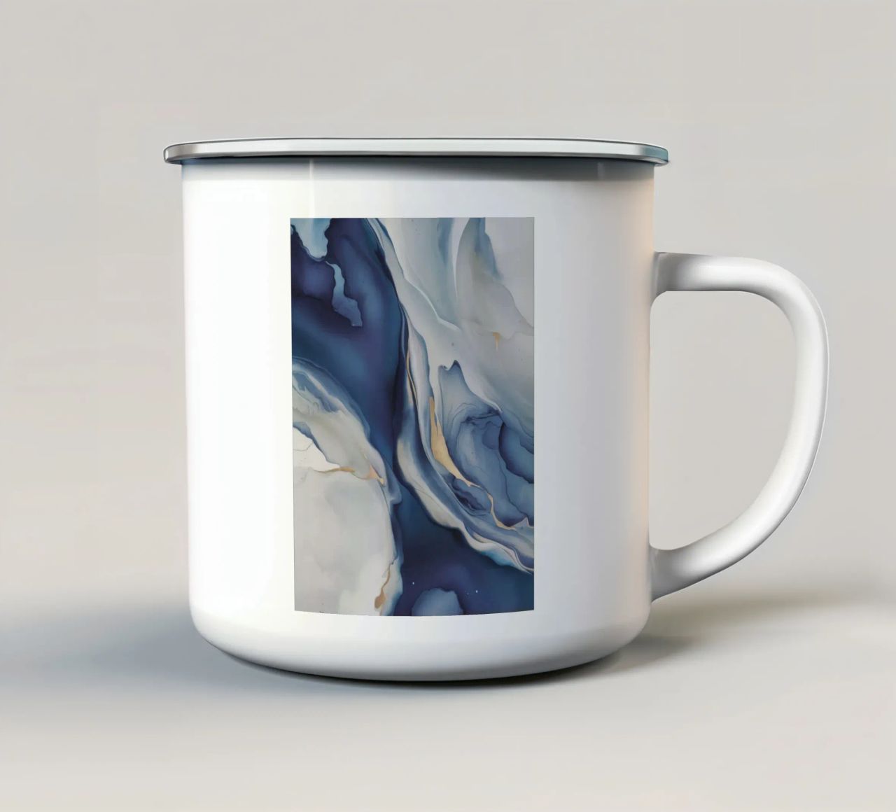 Fiore di marmo crepuscolare tazza in smalto da Monarch Arc