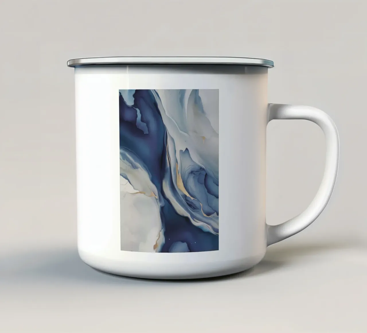 Fiore di marmo crepuscolare tazza in smalto da Monarch Arc