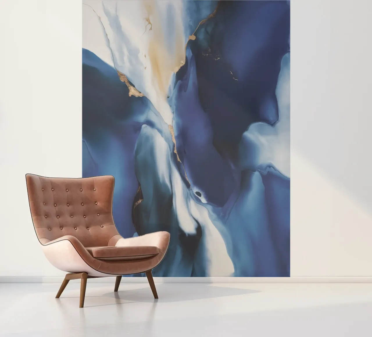 Blue Velvet Chaos photo wallpaper by Monarch Arc