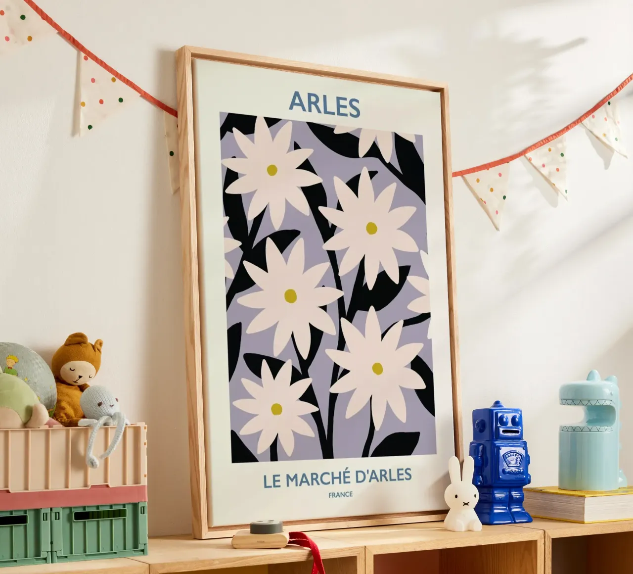 Arles tela con Cornice a cassetta da Pure