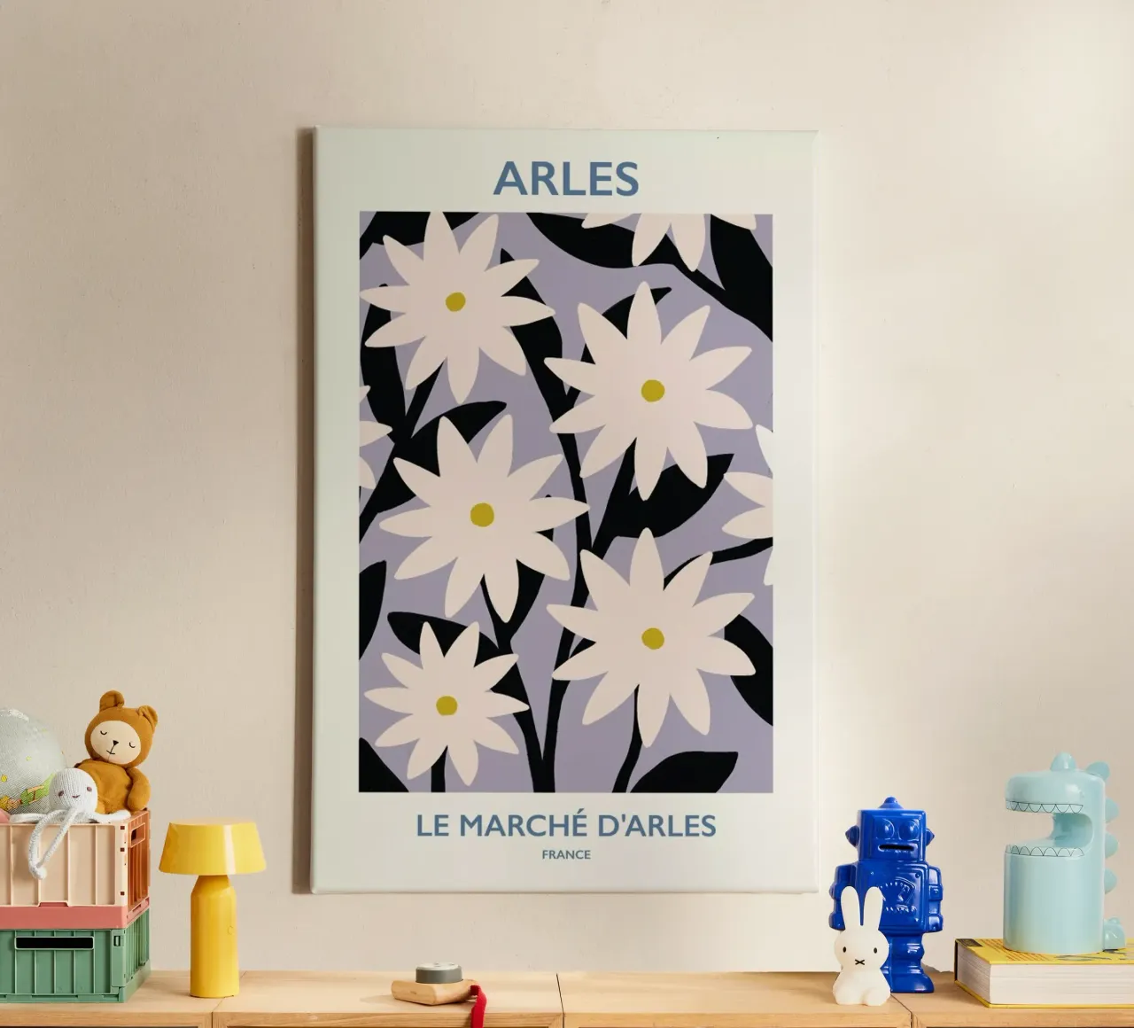 Arles tela con Cornice a cassetta da Pure
