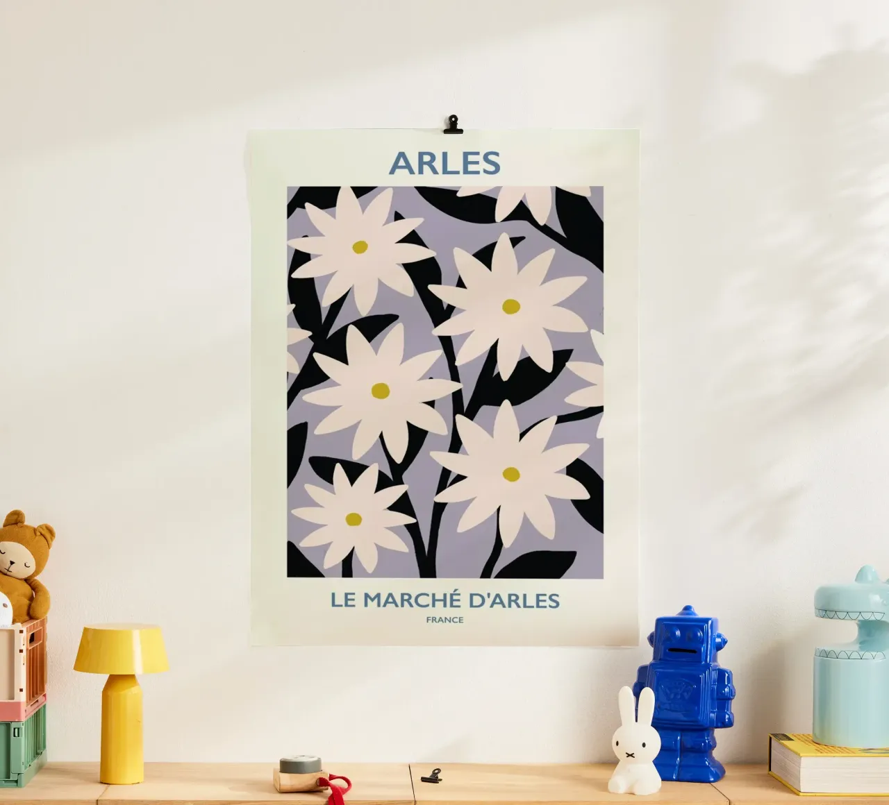 Arles poster met kunststof frame van Pure