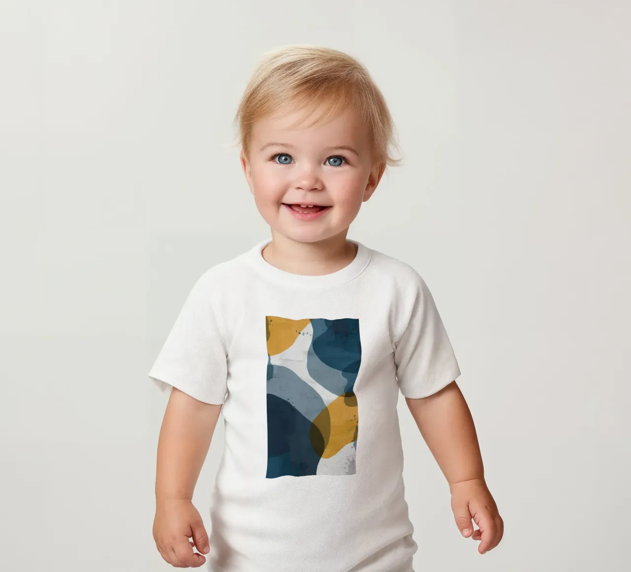 Interaction des formes en sourdine t-shirt pour bébé de Monarch Arc