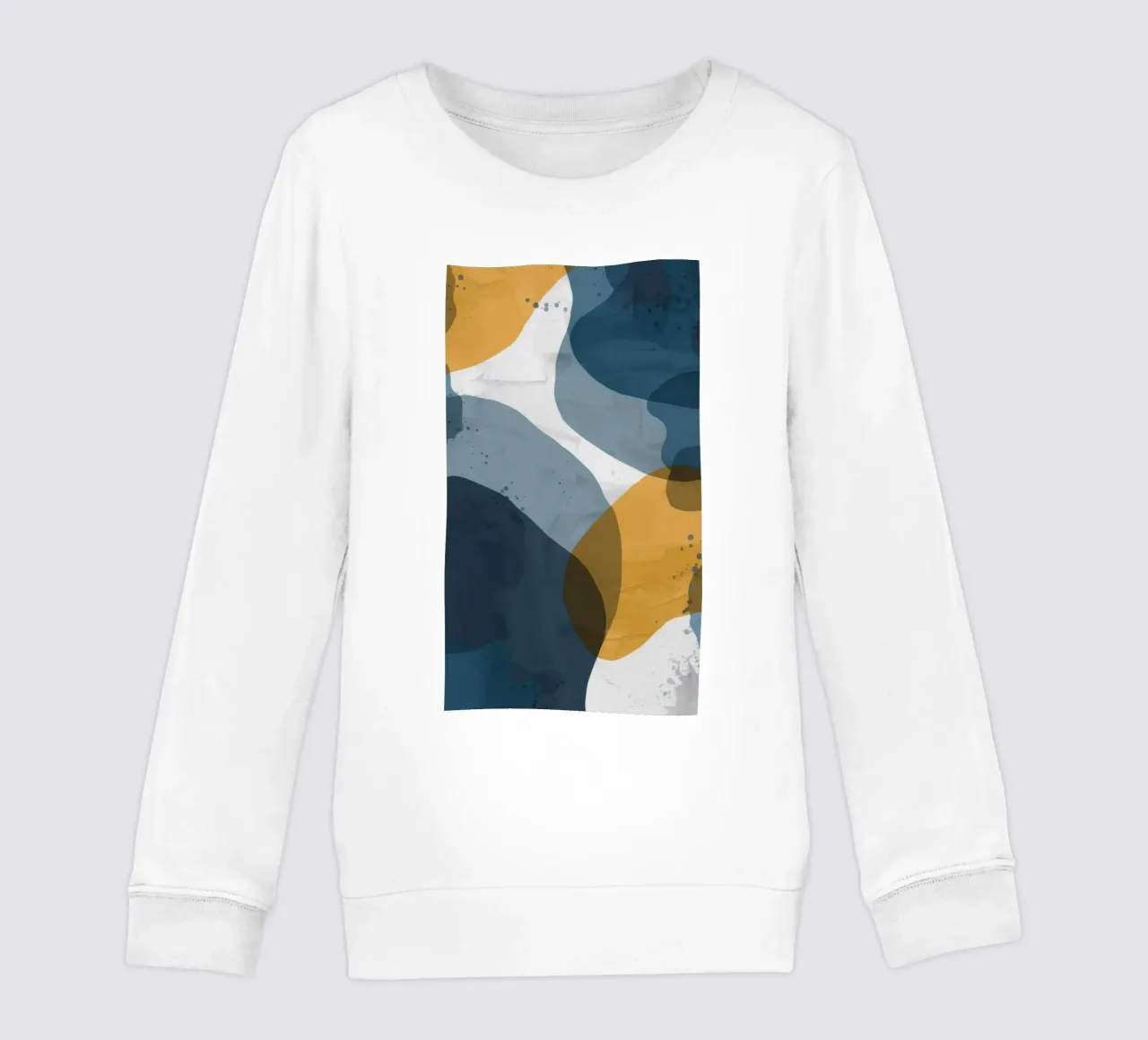 Muted Form Interplay kids sweatshirt by Monarch Arc
