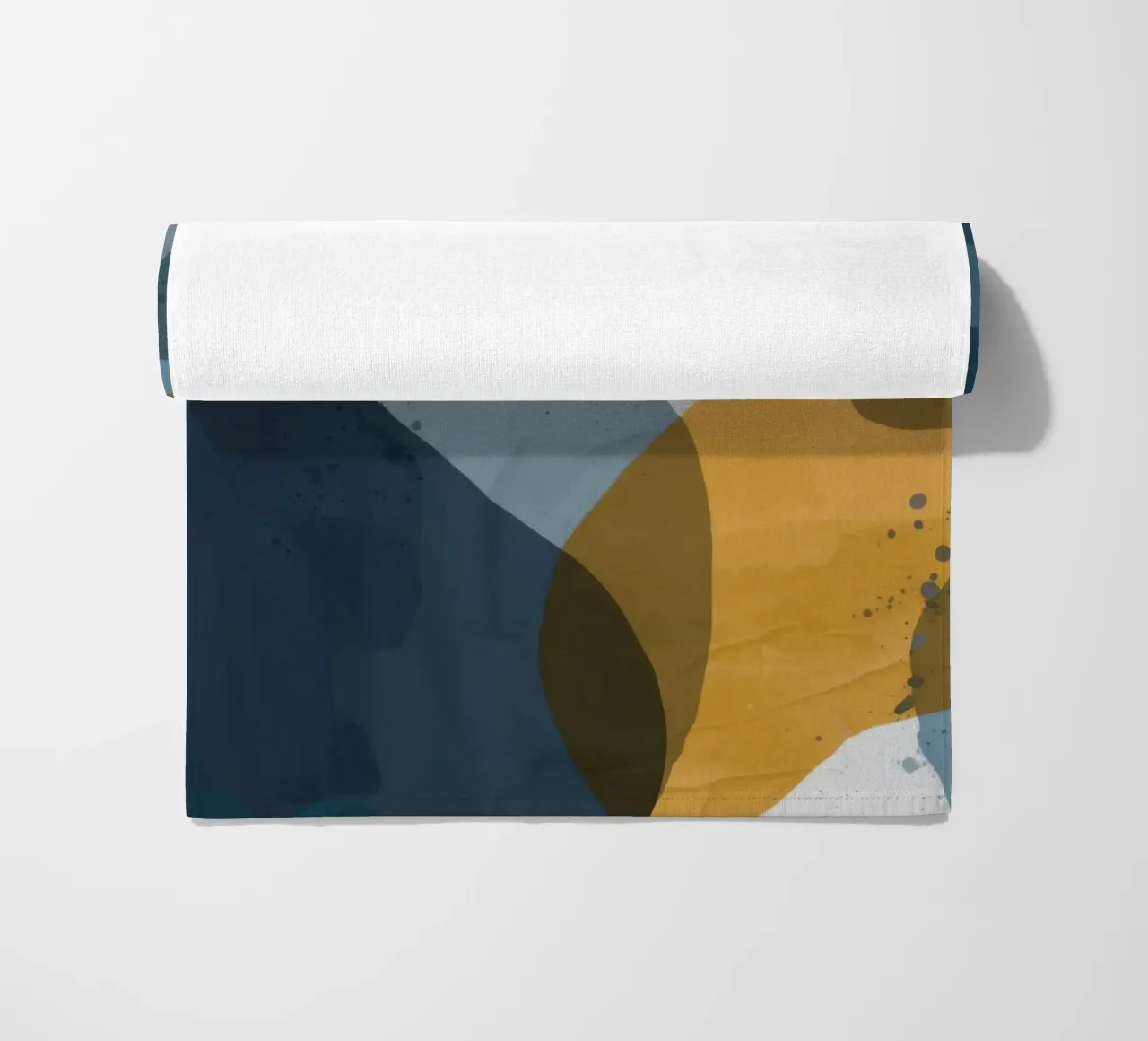 Muted Form Interplay beach towel by Monarch Arc