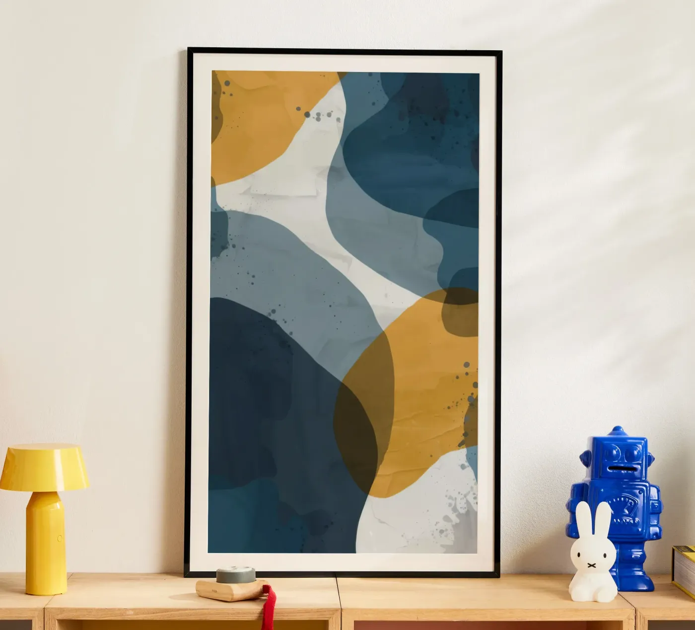 Muted Form Interplay poster by Monarch Arc