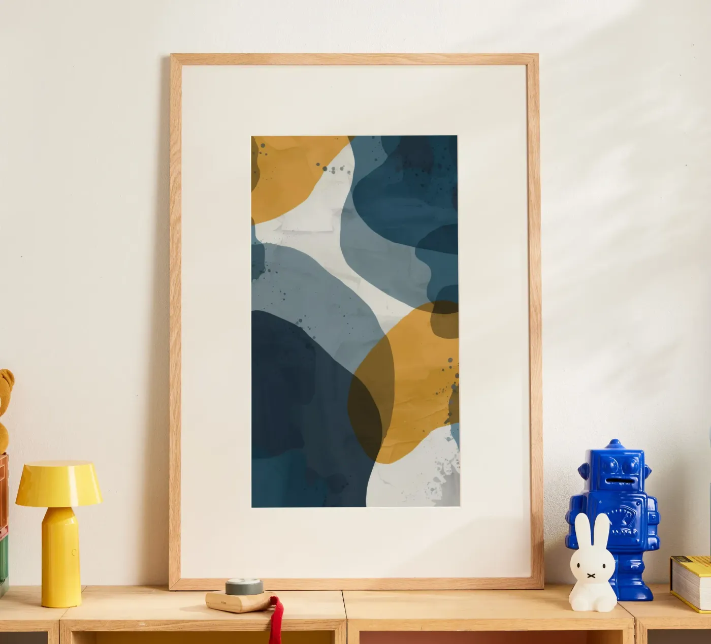 Muted Form Interplay poster by Monarch Arc