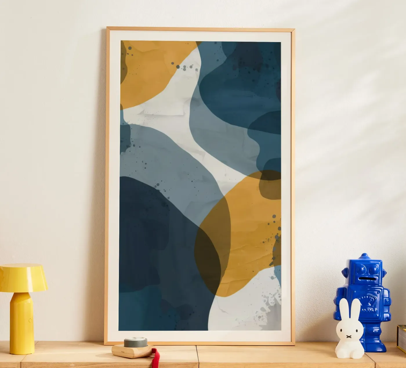 Muted Form Interplay poster by Monarch Arc