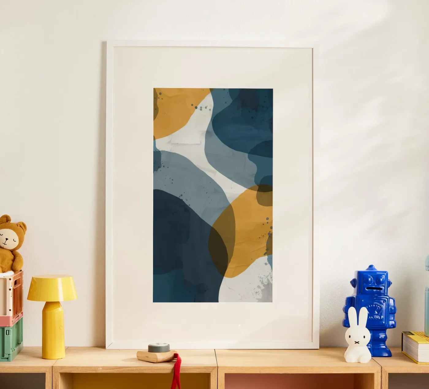 Muted Form Interplay poster by Monarch Arc