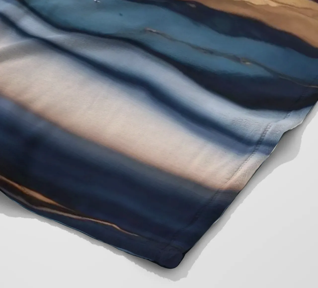 Zanderig oceaanspoor fleecedeken van Monarch Arc