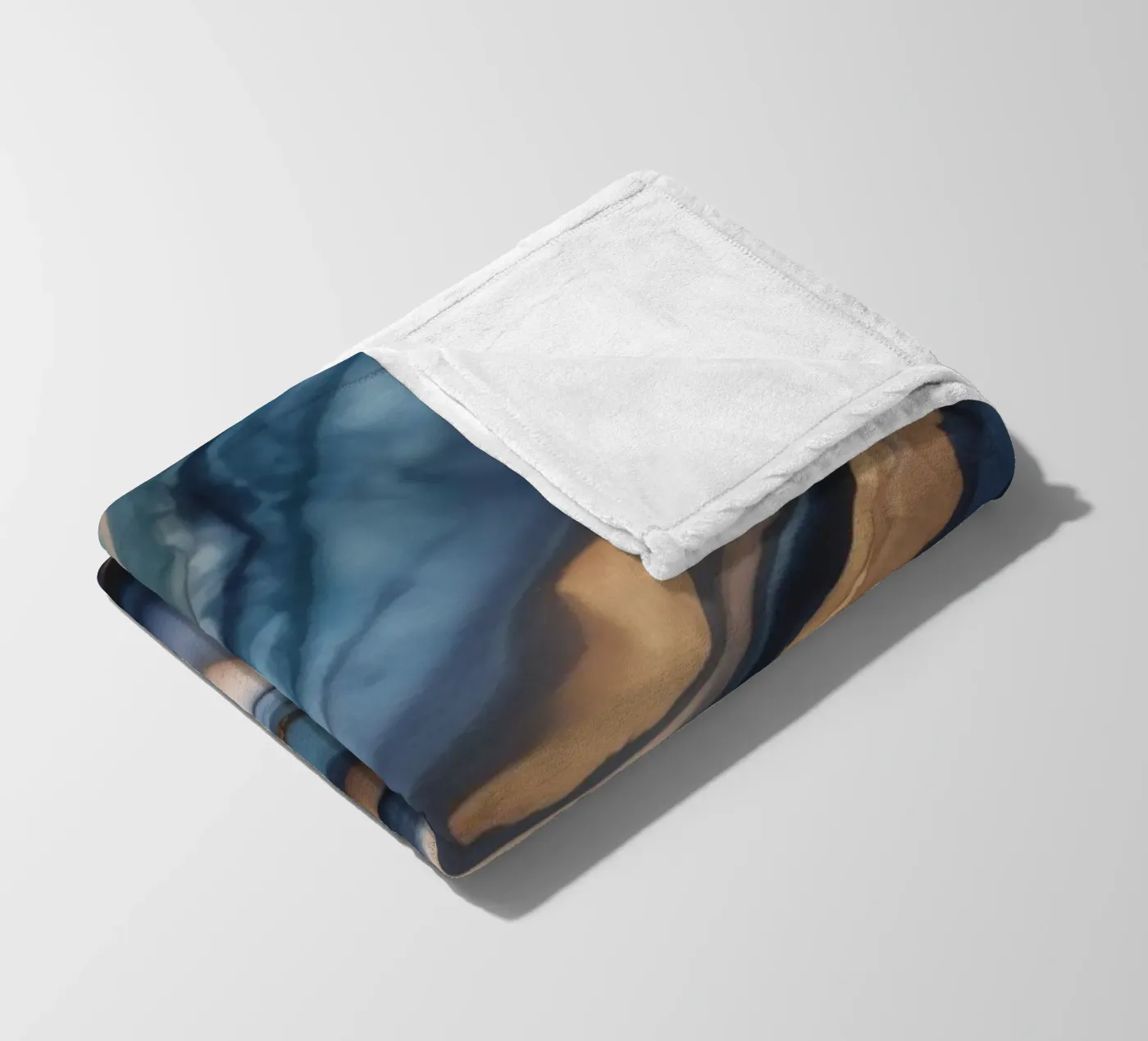 Sandswept Ocean Trace Fleecedecke von Monarch Arc