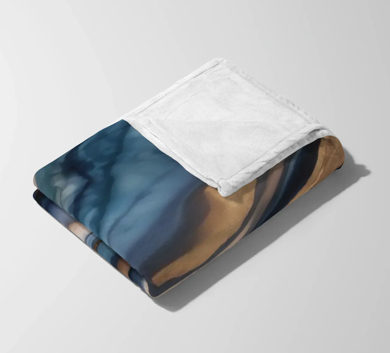 Zanderig oceaanspoor fleecedeken van Monarch Arc