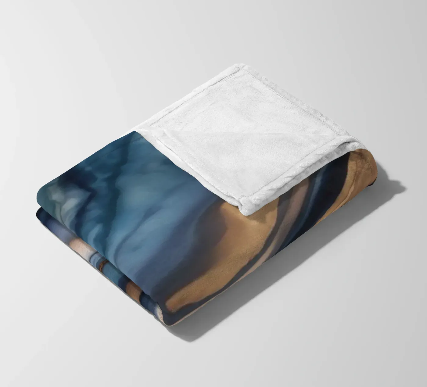 Sandswept Ocean Trace Fleecedecke von Monarch Arc