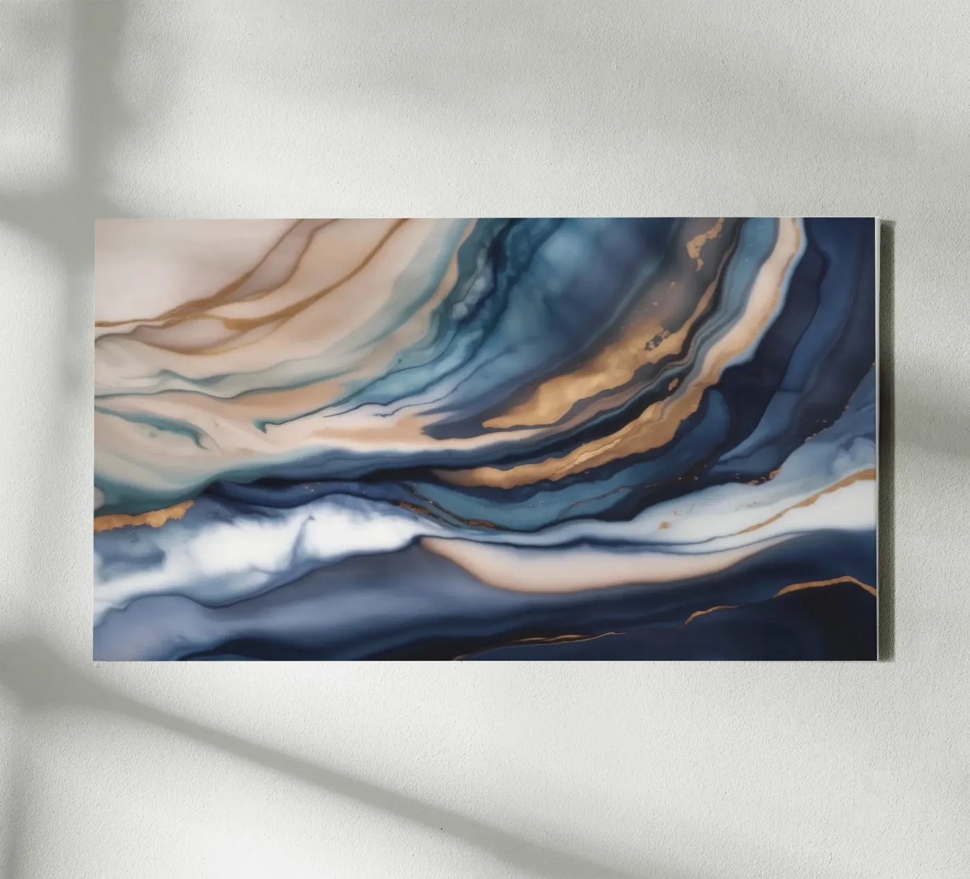 Zanderig oceaanspoor canvas van Monarch Arc