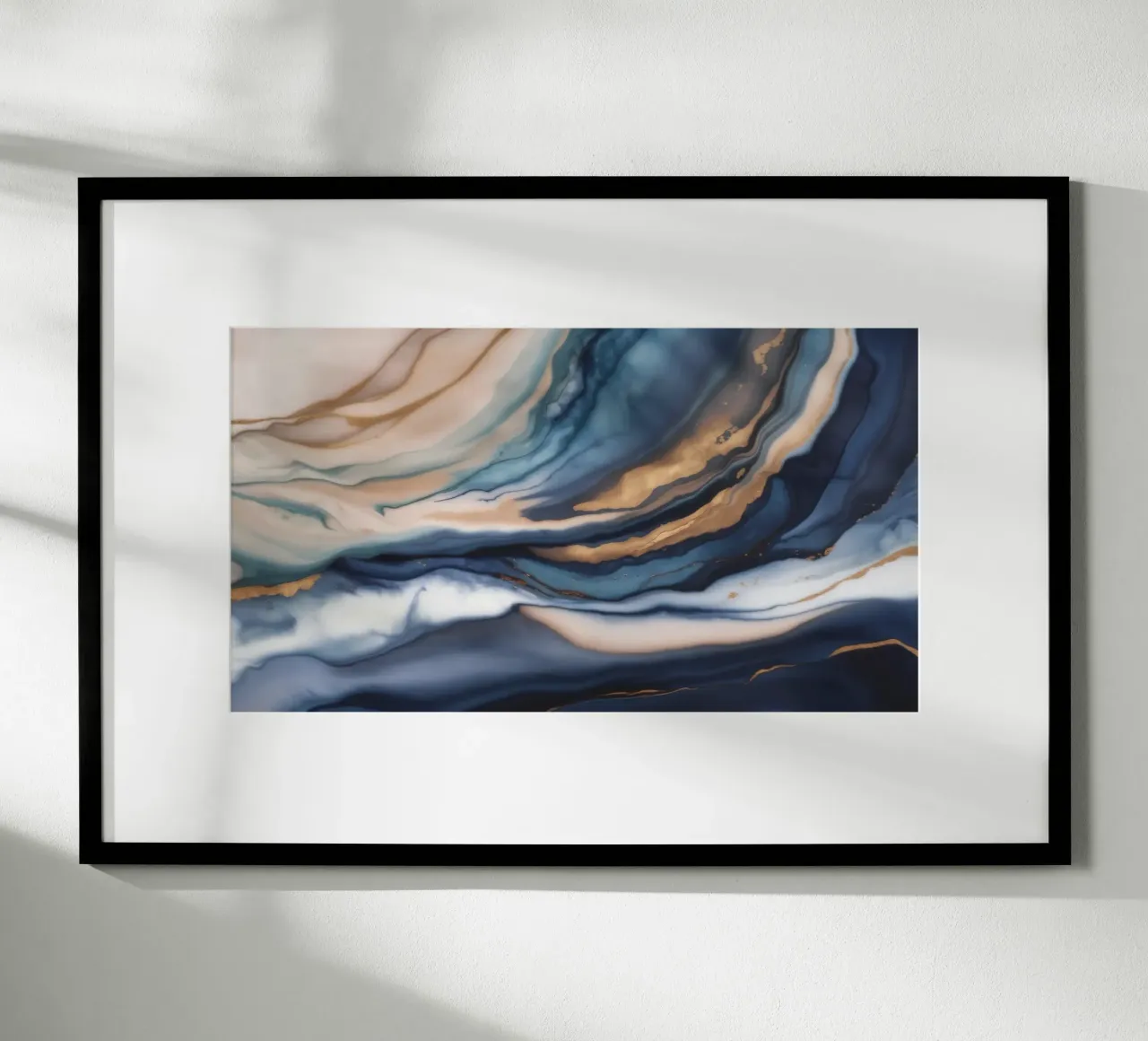 Zanderig oceaanspoor poster van Monarch Arc