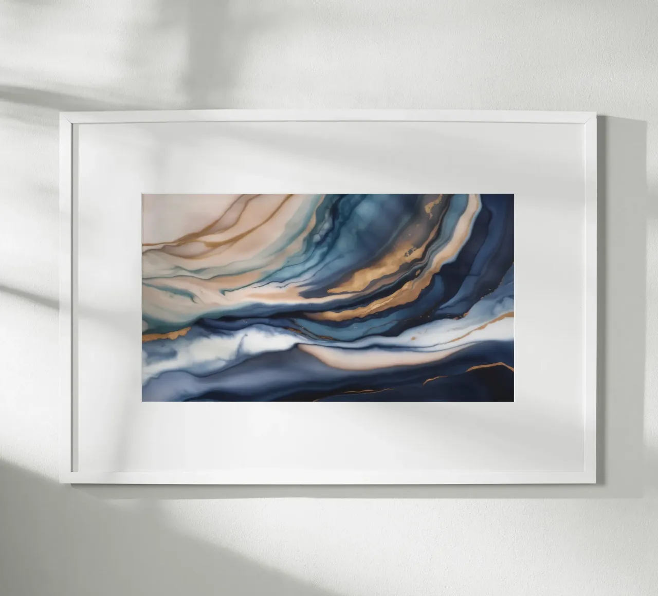 Zanderig oceaanspoor poster van Monarch Arc