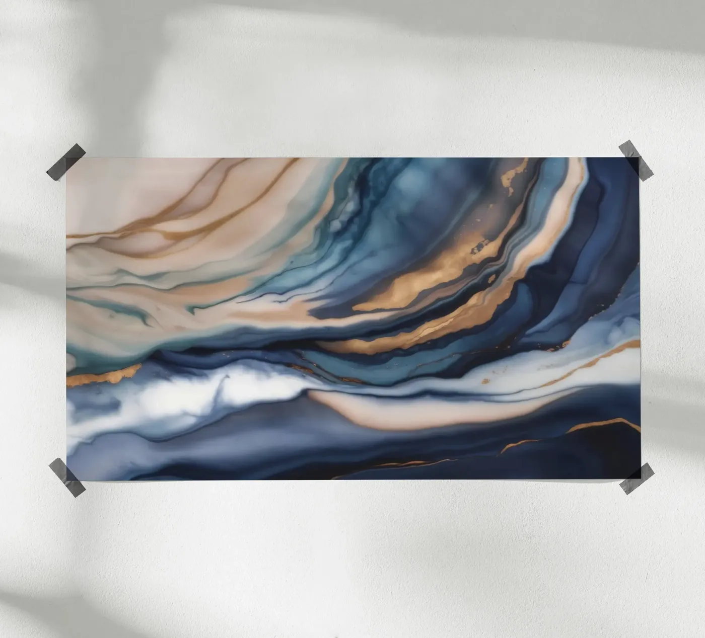 Zanderig oceaanspoor poster van Monarch Arc